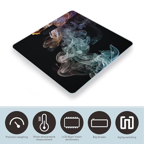 Báscula Digital de Baño con Capacidad 400lb y Pantalla LCD miniatura 3