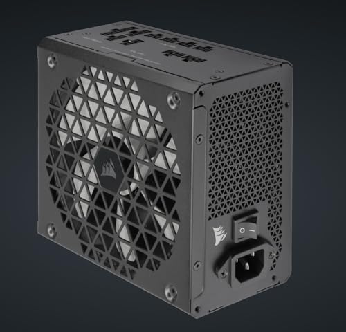 Image of CORSAIR RM750x Shift Fully Modular ATX Power Supply - 80 Plus Gold - ATX 3.1 - PCIe 5.1 - Zero RPM - Modular Side Interface - Black (Renewed)