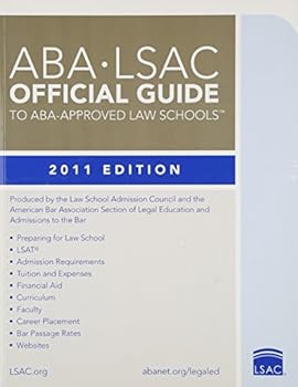 Paperback ABA-LSAC Official Guide to ABA-Approved Law Schools- 2011 Edition Book