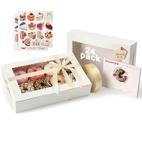 50% OFF en paquete de 24 cajas de galletas con ventana para regalos