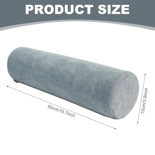 Oreillers cylindriques et traversin rond mousse à mémoire de forme avec housse lavable - 6