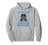 Truck driver 18 wheeler semi-trailer gift idea
