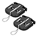 Kodrily 2Pcs Clicker Counter, Mini Stroke Counter, ABS Score Keeper with Dial Reset Tool Key Chain, Portable Swing Scoreboard Accessories for Competitions and Games, 2.0 x 2.2in