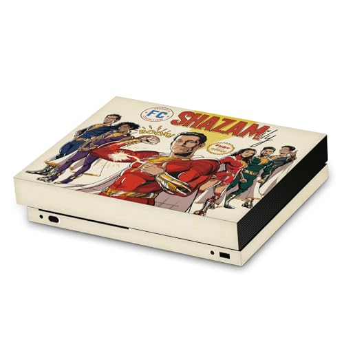 Autocollant Xbox One X Shazam! - Protéger Coque Console Contre Rayures