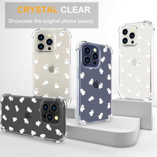 Coque iPhone 15 Pro Max motif fantômes pour look Halloween - 3