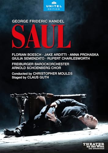 Saul DVD de abril de 2021 grabado en Theater an der Wien con una puesta en escena magistral 2