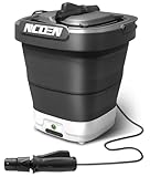 Portable Pressure Washer Cordless with 12L Tank, 4-in-1 Nozzles for Car, Bike, Pet, Garden, Camping