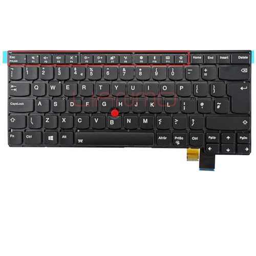 Clavier ThinkPad T470P rétroéclairé Royaume-Uni QWERTY de rechange