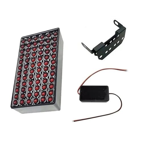Feu de freinage style F1 contre les collisions arrière avec 72 LED
