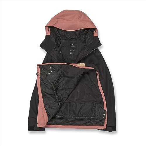 Veste Volcom Ashfield Pullover Mixte noire pour le snowboard et le ski