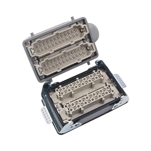 Conector Rectangular Heavy Duty HDC HE 24 Core 16A miniatura 1