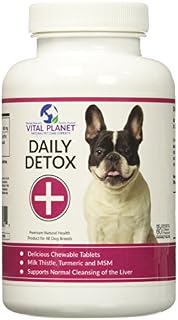 Vital Planet Daily Detox for Dogs - Natural Liver and Kidney Support