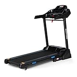 🏡 GIMNASIO EN CASA: Además de su amplia superficie de carrera y manillar plegable, incorpora un sistema de plegado automático hidráulico que permite ahorrar hasta un 40% de espacio sin esfuerzo. Incluye ruedas para guardar y transportar fácilmente.