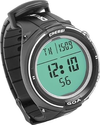 CRESSI Goa Watch/Computer Black/White