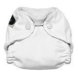 Imagine Baby Products Newborn Rayon From Bamboo All-In-One Snap Cloth Diaper, Snow