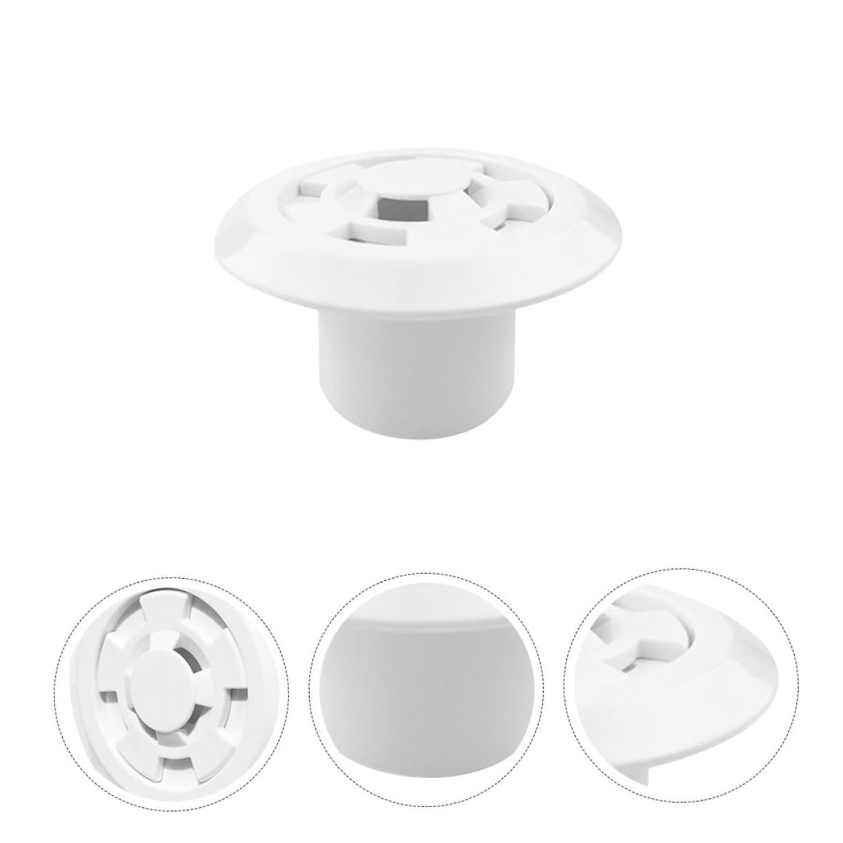Kisangel 5pièces Buse De Refoulement De Piscine Forme De Fleur Accessoire De Drainage pour Piscine Étang Et Spa avec Anti-Blocage