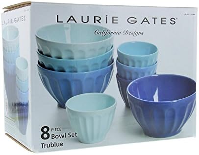 Laurie Gates 8 Piece Bowl Set - Trublue