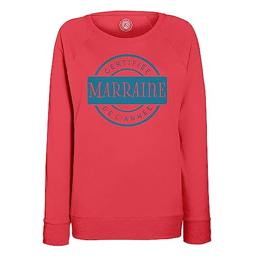 Sweatshirt Femme certifiée marraine, le symbole d'un lien familial unique