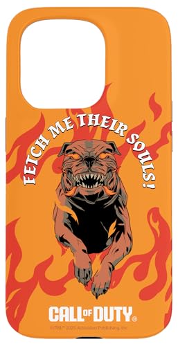 Call of Duty Fetch Me Their Souls Hellhound Video Game X}zP[X iPhone 15 Pro p