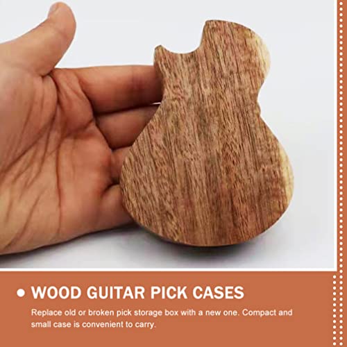 SUPVOX Boîte De Médiators en Bois Support De Médiators De Guitare Étui De Rangement De Guitare À 3 Compartiments pour… - Les Beatles, Paul McCartney, John Lennon, RIngo Starr, George Harrison SUPVOX Boîte De Médiators en Bois Support De Médiators De Guitare Étui De Rangement De Guitare À 3 Compartiments pour… – Image 6
