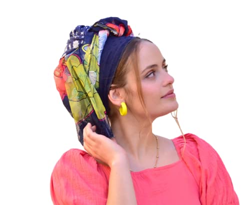 Teena Headscarf Tichel, Hair Snood, Chemo Snood, Head Scarf, Head Covering, Jewish Head covering, Scarf, Bandana, Apron