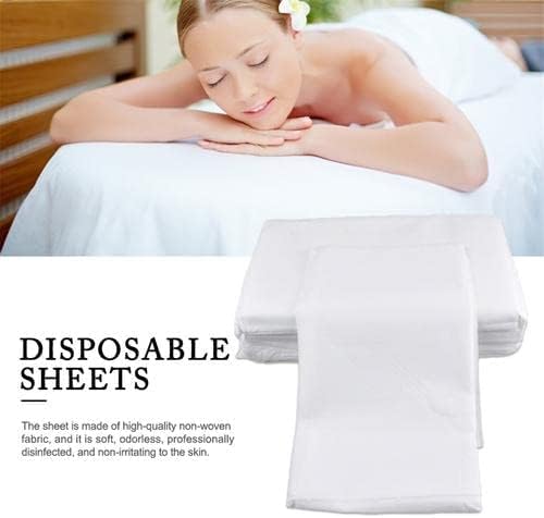 FBARTL 100 Pcs Disposable Massage, Spa Bed, Waterproof, With Shampoo Brush190 * 80cm