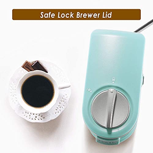 Chulux Coffee Maker Single-Serve Coffee Machine For Reusable Filter And Coffee Capsule #TOP4