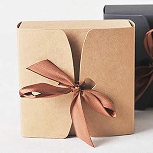 Kraft Dozen Met Lint, bruiloft Gunst Dozen, baby Shower Gunst Dozen, party Geschenkdozen 30 stks/partij