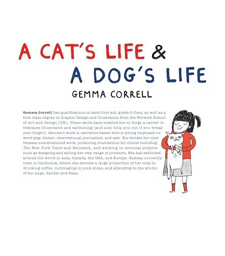 Alpha Edition - A Cat’s Life & A Dog’s Life 2026 – Wendekalender 30×30 cm (30×60 geöffnet) mit Katzen- & Hunde-Cartoons, humorvoller Wandkalender für Tierfreunde mit Illustrationen von Gemma Correll
