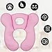 ZHOMA Baby Travel Pillow, Upgrade U-Shape Infant Pillow for Car Seat Pushchair and Stroller, Soft Comfortable Sleep Cushion for Kids Newborn and Toddler -Pink