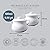 WM Bartleet & Sons 1750 TSET118 Traditional Porcelain Set of 2 Lidded Individual French Onion Soup and Stew Bowl with Handles 500ml – White