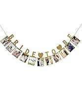 Bride to Be Bunting Hen Party Banner Wedding Photo Frame Hen Do Accessories Decorations Bachelore...