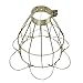 POPETPOP 6Pcs Vintage Metal Light Bulb Cage Guard Industrial Lamp Covers Hanging Protective Cage Lights for Home Bar Cafe Decor 5.51X3.93X3.93 Inch