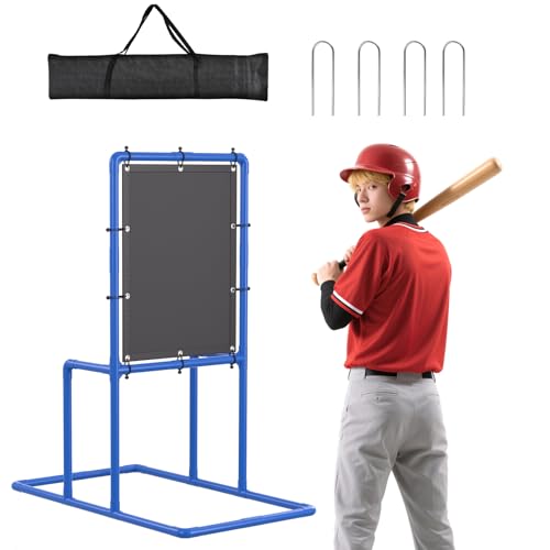 Olpchee Baseball Strike Zone Target for Plastic Balls Compatible with Wiffle Ball and Blitzball Pitching Training Strike Zone Target Set Up and Assemble Easily (Large Blue) by Olpchee - Used condition - Image 8