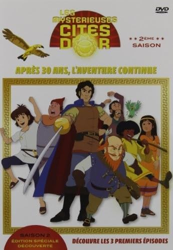 Les Mystérieuses Cité d'or - 2ième saison Série Découve (Version française) [DVD]