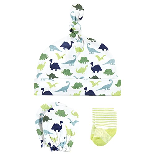 Hudson Baby Unisex Baby Caps, Mittens And Socks Set, Dinosaur, 0-6 Months #TOP2