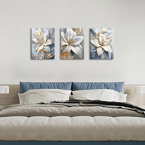 Peintures abstraites Lys sans cadre pour personnaliser facilement vos murs de chambre