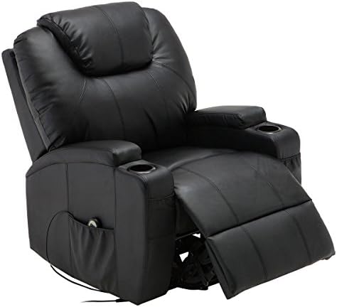 MTN Gearsmith New Electric Lift Power Recliner Chair Heated Massage Sofa Lounge w/R Control