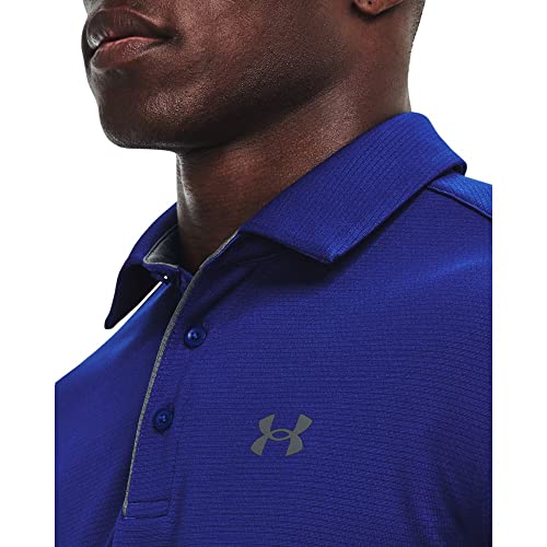 Image of Under Armour Men's Polyester Solid Tech Polo | T-Shirt | 1290140-001