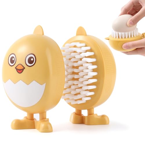 Lumkew Egg Washer Cleaner for Fresh Eggs, Universal Egg Wash and Brush Scrubber for Cleaning Eggshell,Cute Chicken Coop Essentials, 1pcs