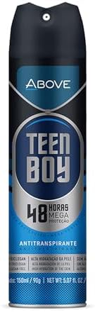 ABOVE 48 Hours Antiperspirant Deodorant, Teen Boy, 3.17 oz - Dry Spray Deodorant - Citrus Scent - Antiperspirant Spray - No Stain - Cruelty-Free
