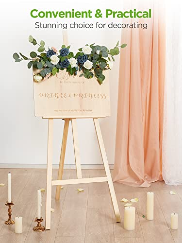 Innogear Artificial Flowers, 50 Pcs Faux Flowers Fake Flowers Ivory Roses Perfect For Diy Wedding Bouquets Centerpieces Bridal Shower Party Home Flower Arrangement Christmas Decorations #TOP5