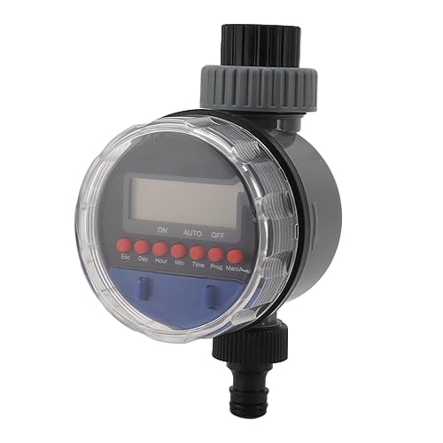Temporizador Riego Programable, Controlador Automático de Riego Digital para Jardín, Riego Preciso y Ahorro de Agua - Funcionamiento Inteligente, Compatible con Plantas Variadas