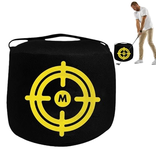Sac d'entraînement de golf haute résistance pour travailler l'impact et la visée du swing