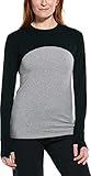 Coolibar UPF 50+ Women's Luna Pullover Shrug - Sun Protective (Medium- Black)