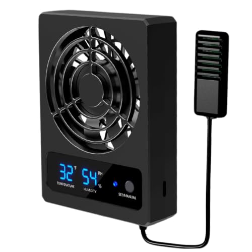 Ventilador de ventilación contra el exceso de calor en tanques de reptiles 7