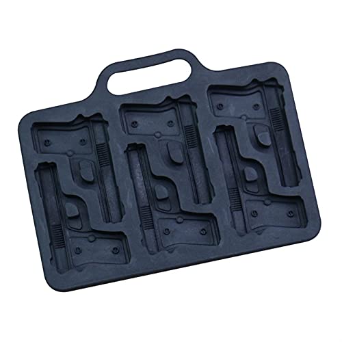 3D-pistoolvorm Siliconen Ijsblokje Mal, DIY Food Grade Silicone Ice Cube Maker Moules Gun En Bullet Ice Cube Trays Candy… - Afbeelding 8