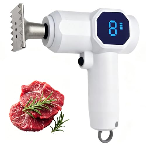 Trituradora de carne inalámbrica de 6 velocidades con cabezal de acero y pantalla de control 2