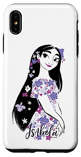 Coque iPhone XS Max Disney Encanto Isabela protection fine antichoc pour smartphone