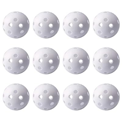 Practice Golf Balls For Backyard, Plastic Golf Training Balls 5 Inch Indoor Golf Balls For Driving Range, Swing Training, Indoor Golf Simulators, Outdoor And Home Use